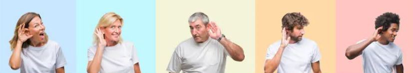 They all need hearing aids.